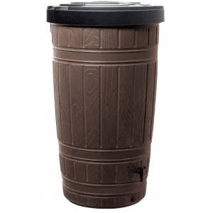 Водосборник Prosperplast Woodcan 265 л, коричневый