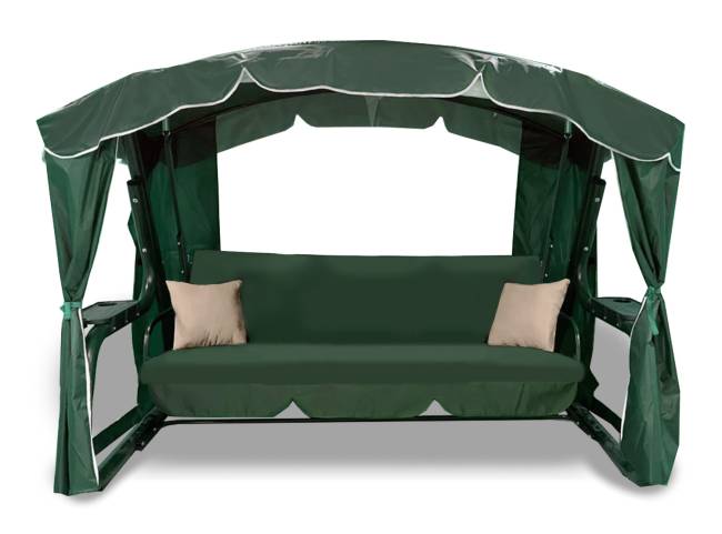 Садовые качели СИНГАПУР Зеленые
