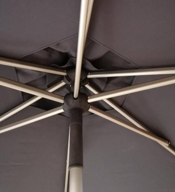 Зонт профессиональный Ø2.5 м Lido Titanium титан, антрацит Ø2500 мм Зонт профессиональный Ø2.5 м Lido Titanium титан, антрацит Ø2500 мм