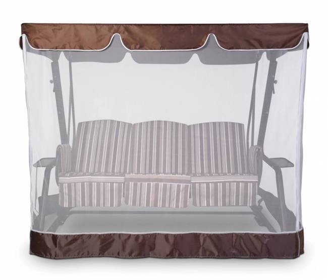 Тент-крыша + москитная сетка Капри/Корфу 225х145х170, шоколад