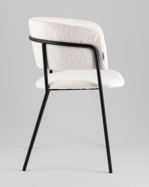 Кресло Нэлли New, букле белый