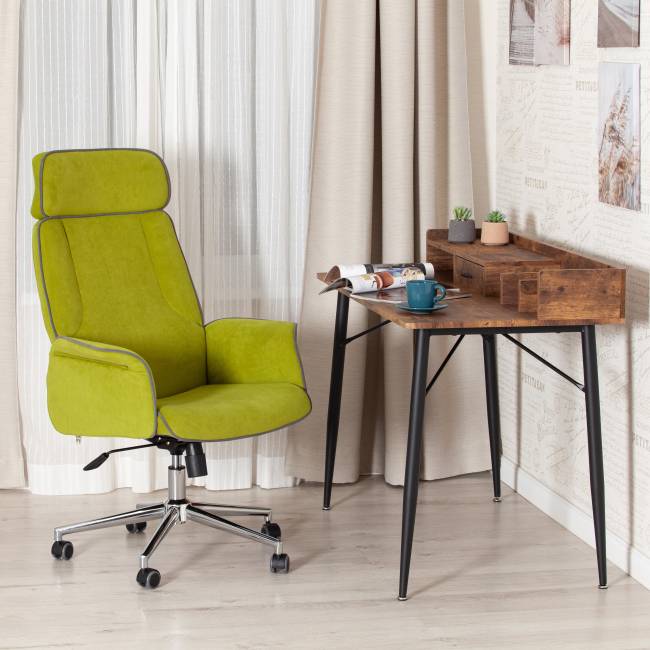 Кресло CHARM флок , олива, 23 олива флок Кресло CHARM флок , олива, 23 олива флок