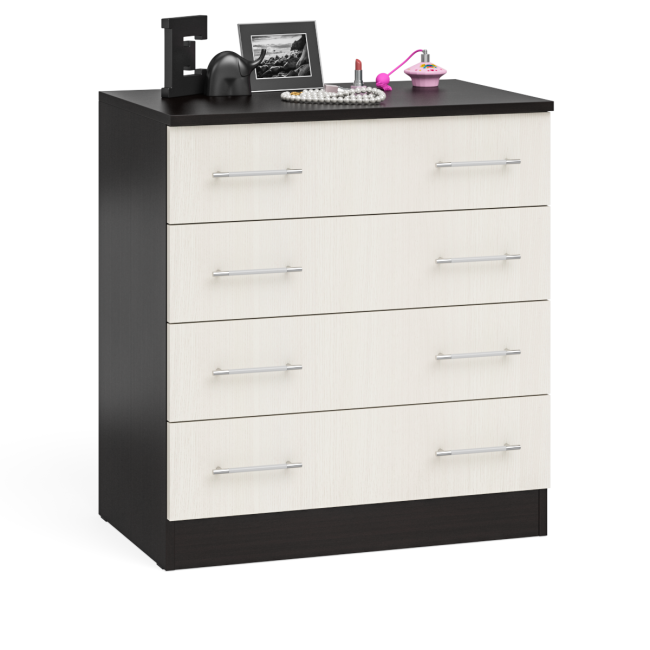 Комод с зеркалом Фиеста цвет венге/дуб лоредо Комод с зеркалом Фиеста цвет венге/дуб лоредо