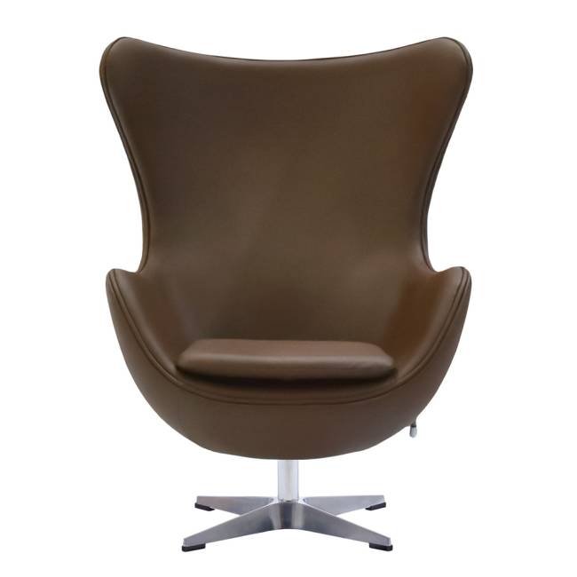 Кресло EGG STYLE CHAIR коричневый Кресло EGG STYLE CHAIR коричневый