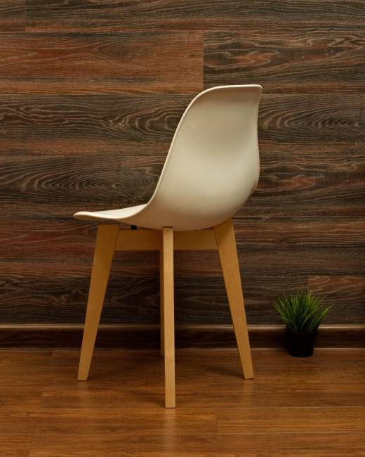 Стол Монте К 100 натур со стульями Сашш натур белый Стол Монте К 100 натур со стульями Сашш натур белый