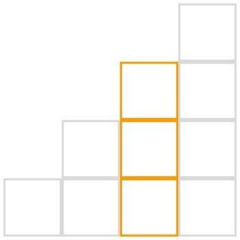 Стеллаж Куб 3 сосна, без покраски P&H