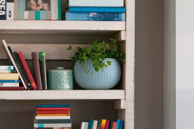 Кашпо Cozies S подвесное коричневый