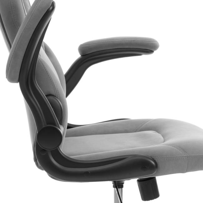 Кресло BAZUKA metalBL велюр, серый, 29 серый велюр Кресло BAZUKA metalBL велюр, серый, 29 серый велюр