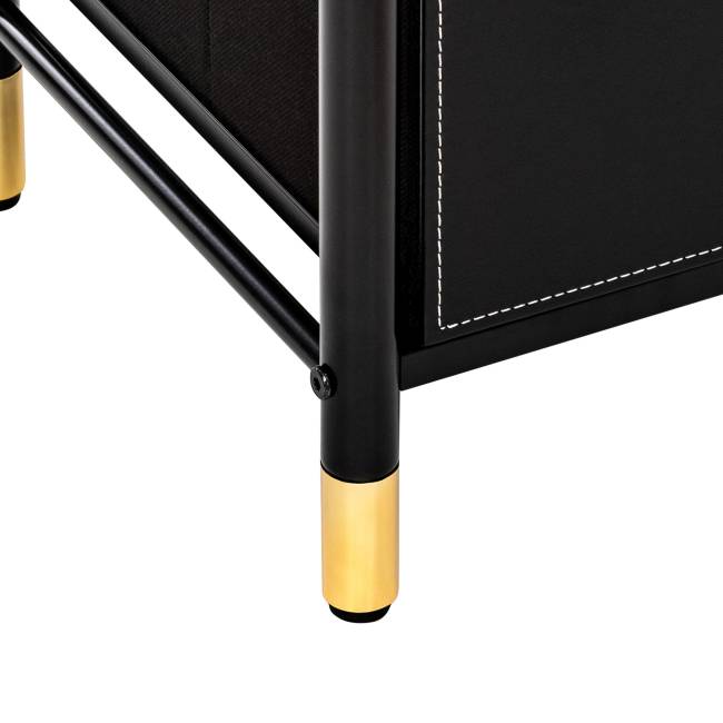 Комод Leset Хайди 4 ящика Чёрный Чёрный Комод Leset Хайди 4 ящика Чёрный Чёрный