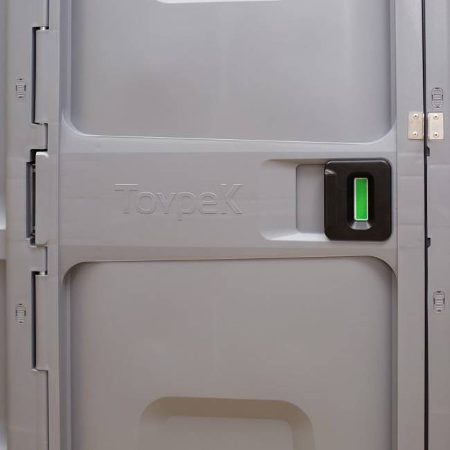 Туалетная кабина TOYPEK CityComfort, синий (собранная)