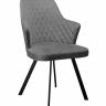 Стул DikLine 345 C56 серый, ножки черные