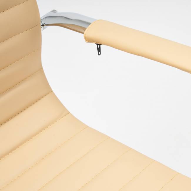 Кресло Urban-Low/Урбан-Лоу кож/зам, бежевый, 36-34 бежевый кож/зам