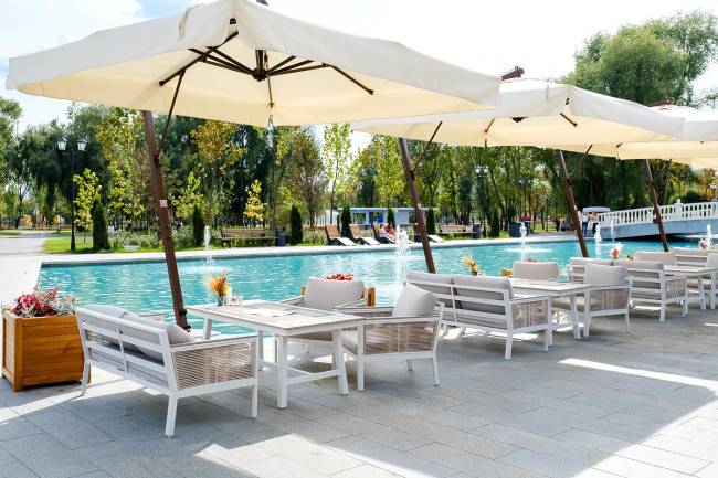 "Сан Ремо" диван 2-местный плетеный из роупа, каркас алюминий белый, роуп бежевый, ткань бежевая "Сан Ремо" диван 2-местный плетеный из роупа, каркас алюминий белый, роуп бежевый, ткань бежевая