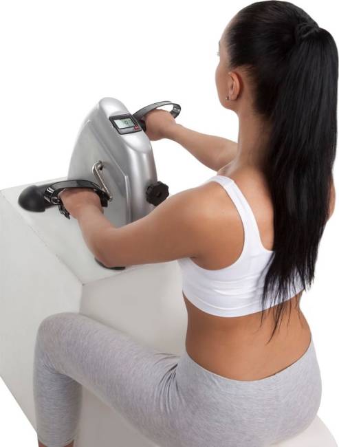 Мини велотренажер Мини велотренажер