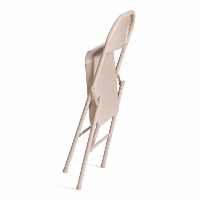 Стул складной FOLDER (mod. 3023(II)) металлический, 46,5 x 48 x 75, 7-beige (Комплект из 6 шт.) бежевый металлический