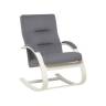 Кресло-качалка Leset Милано Слоновая кость V32 серый Кресло-качалка Leset Милано Слоновая кость V32 серый