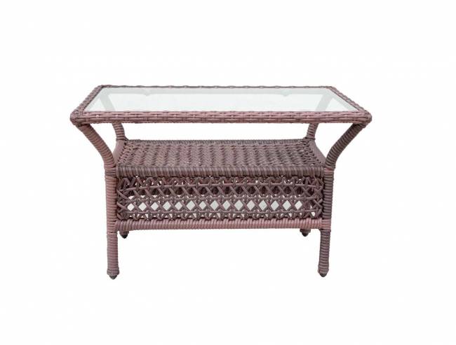 DECO стол кофейный прямоугольный шоколад