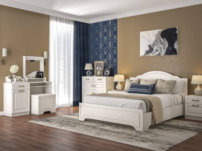 Стол туалетный 12.46 Ливерпуль цвет ясень ваниль/белый Стол туалетный 12.46 Ливерпуль цвет ясень ваниль/белый