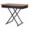 Стол-трансформер Лерон дуб крафт золотой/черный