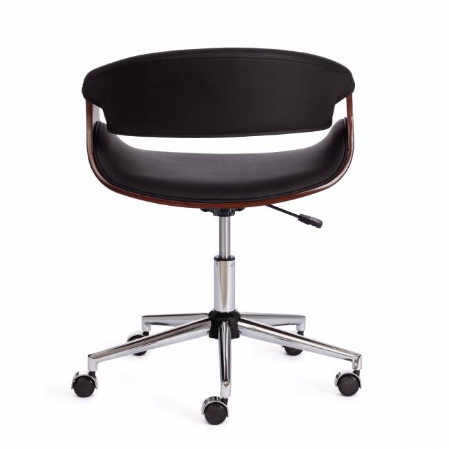 Кресло Бэнд/Bend орех, кож/зам черный черный Кресло Бэнд/Bend орех, кож/зам черный черный