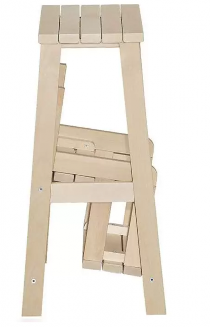 Табурет-стремянка Марк, Натуральное дерево