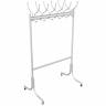 Вешалка напольная на колесах М 11 металлик Вешалка напольная на колесах М 11 металлик