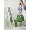 Зеркало напольное BeautyStyle 8 слоновая кость 138 см х 35 см