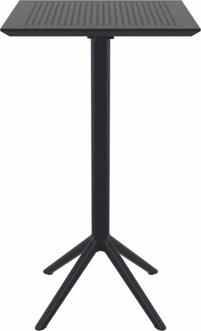 Стол пластиковый барный складной Sky Folding Bar Table 60 черный 600х600х1080 мм Стол пластиковый барный складной Sky Folding Bar Table 60 черный 600х600х1080 мм