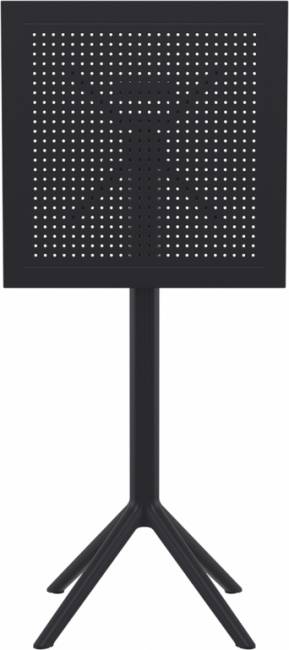 Стол пластиковый барный складной Sky Folding Bar Table 60 черный 600х600х1080 мм Стол пластиковый барный складной Sky Folding Bar Table 60 черный 600х600х1080 мм