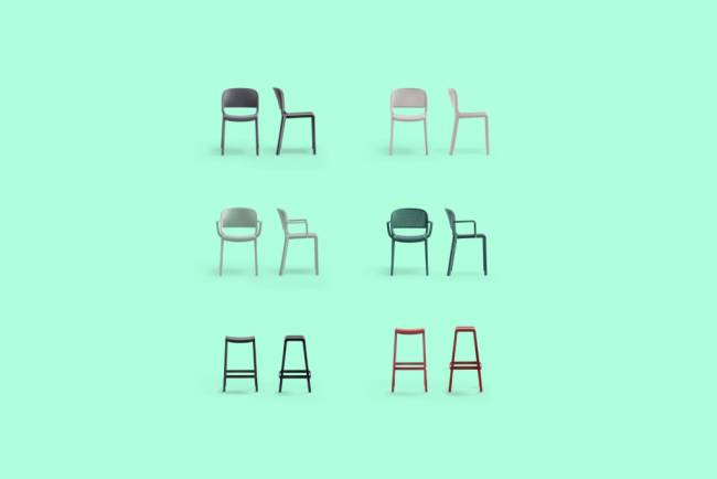 Табурет пластиковый барный Dome черный 440х420х760 мм Табурет пластиковый барный Dome черный 440х420х760 мм