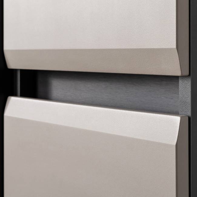 Шкаф с ящиком Сидней 13.202 цвет антрацит/МДФ веллюто капучино Шкаф с ящиком Сидней 13.202 цвет антрацит/МДФ веллюто капучино
