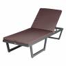 Шезлонг-лежак из алюминия с матрасиком G501.0E04 Шезлонг-лежак из алюминия с матрасиком G501.0E04