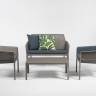 Диван пластиковый Net Bench тортора 1160х700х860 мм