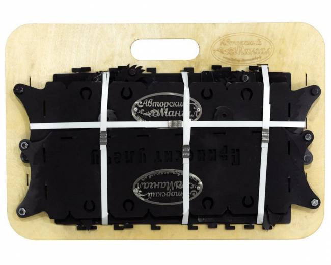 Мангал разборный "Кони", сталь AISI304, 3мм Мангал разборный "Кони", сталь AISI304, 3мм