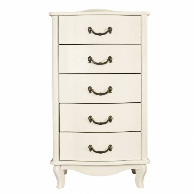 Комод Джульетта узкий 5 ящ., дуб шампань Л Комод Джульетта узкий 5 ящ., дуб шампань Л