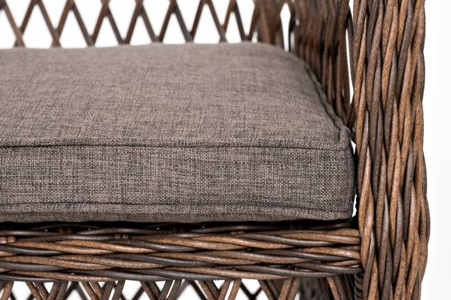 "Эспрессо - 80 L" обеденная группа плетеная, цвет коричневый "Эспрессо - 80 L" обеденная группа плетеная, цвет коричневый