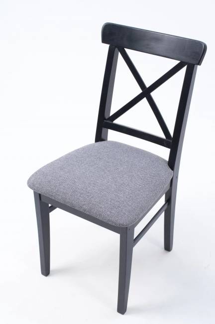 Стул Ингольф ПМ чёрный/графит