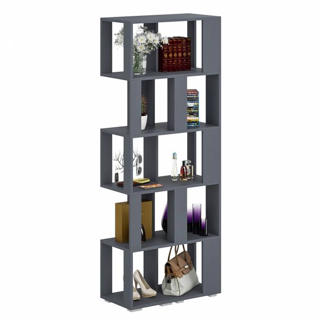 Комплект их 2-х стеллажей цвет графит