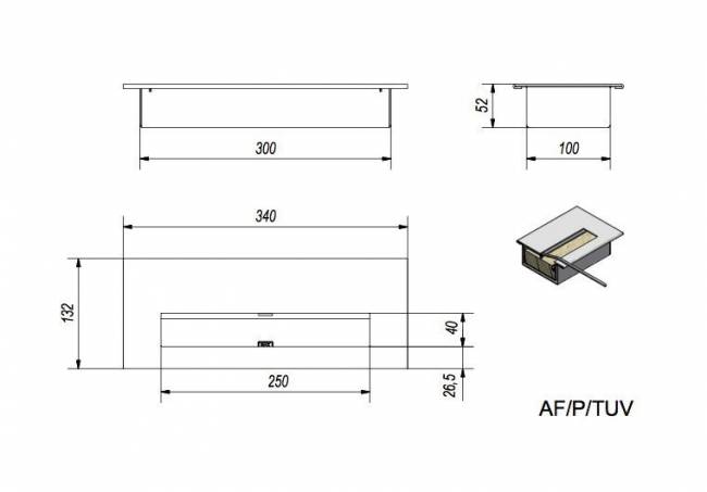 Биокамин Kratki BALL TUV