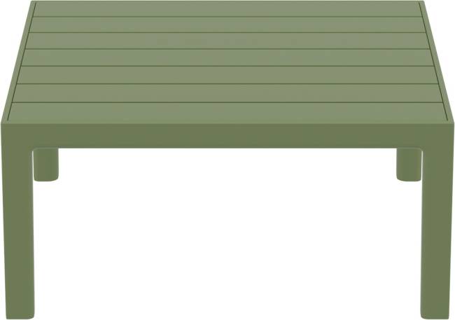 Комплект пластиковой мебели Portofino Lounge Corner оливковый, светло-коричневый