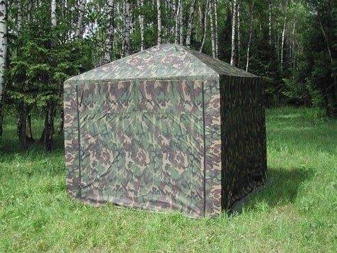 Шатер Митек "Пикник" 2,5 х 2,5 со стенками (2 места) Шатер Митек "Пикник" 2,5 х 2,5 со стенками (2 места)