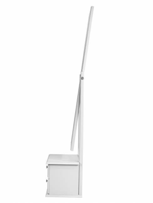 Зеркало с тумбой Селена белый 151 см х 46 см Зеркало с тумбой Селена белый 151 см х 46 см