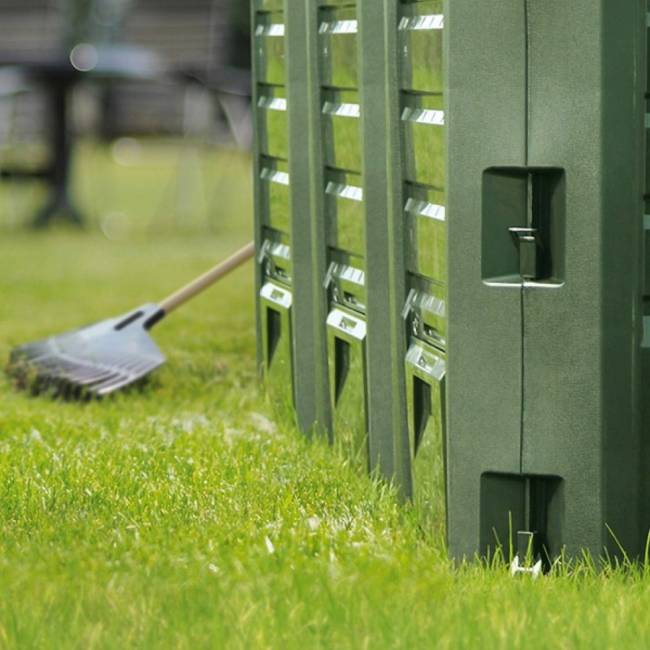 Компостер Prosperplast Module 1200 л, зеленый Компостер Prosperplast Module 1200 л, зеленый