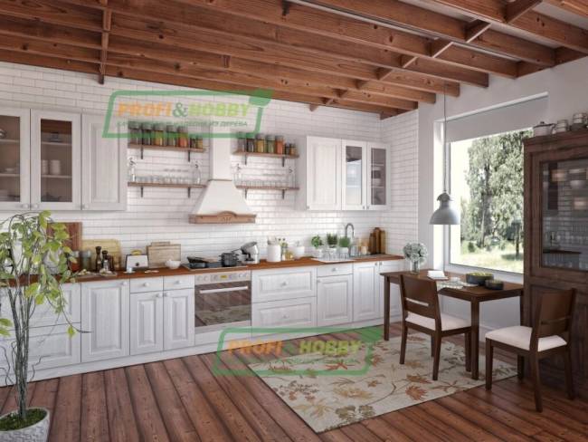 Пенал 2040 х 600 х 560 филенка, 2 двери (без полок), сосна, без покраски