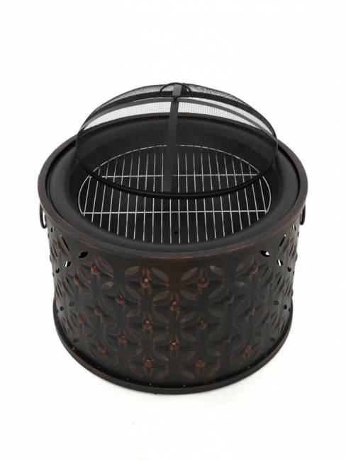 Hugett Fire Pit 625 Состаренная медь / Чёрный