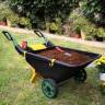 Садовая тележка черный/зеленый 80 л Садовая тележка черный/зеленый 80 л