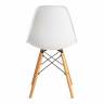 Стул CINDY (EAMES) (mod. 001) / 1 шт. в упаковке дерево бук/металл/сиденье пластик, 51x46x82.5см, white (белый) white (белый) дерево бук/металл/сиденье пластик
