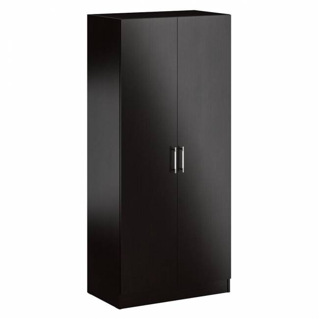 Кровать двуспальная 1400 со шкафом для одежды 2-х створчатым Стандарт цвет венге