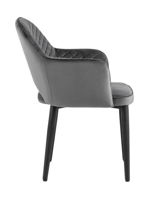 Стул Венера диамант велюр серый 2 шт