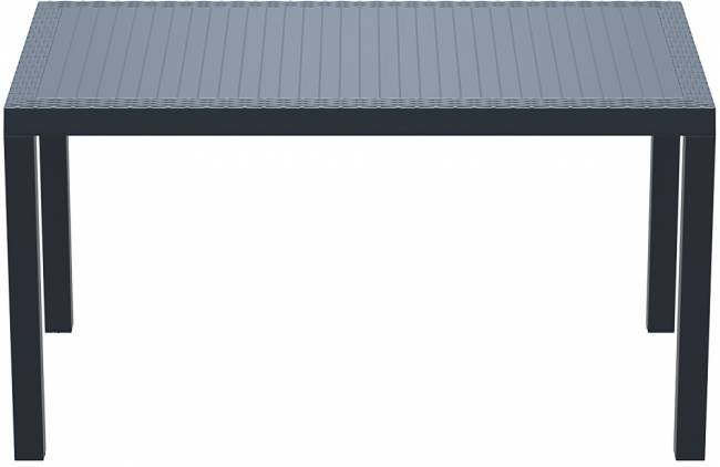 Стол пластиковый Orlando 140 антрацит 1400х800х750 мм Стол пластиковый Orlando 140 антрацит 1400х800х750 мм